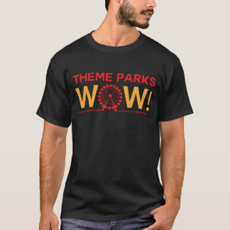 Tema Parker Wow!  Mörk T-Shirt-Wow! T Shirt