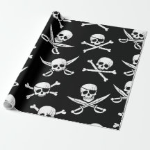 Tema pirat Frakt Skull och Bones