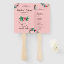 Tema Tropiska blommigten bröllop