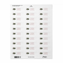 Tema "Woodland Warmth" Returetiketter