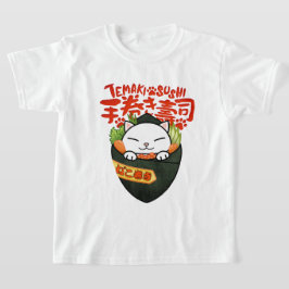 Temaki Sushi Cat T Shirt