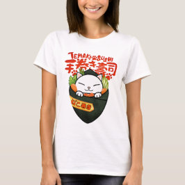 Temaki Sushi Cat T Shirt