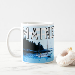 Temaområdet kaffe mugg i Maine