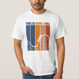 Temaparkens vagn för rullar Underlägg Älskare T Shirt