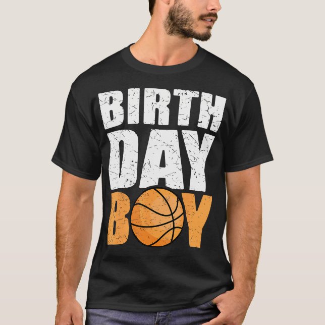 Temapartyet Basketball Basketb T Shirt (Framsida)
