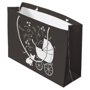 Temapartyet fransk Bulldog - Neutralten Babykläder