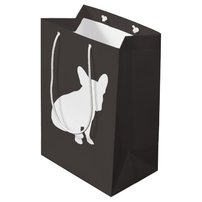 Temapartyet fransk Bulldog - Neutralten Babykläder (Baksidan Vinklad)