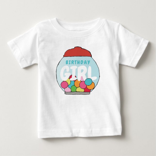 Temapartyet Gumball Gumball Gumball - färgat födel T Shirt (Framsida)
