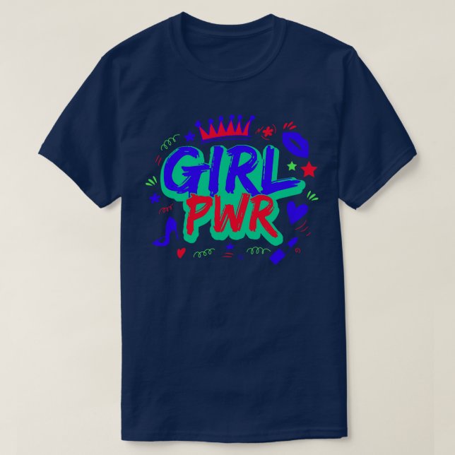 temapartyet Retro Costume 90s Party 6 T Shirt (Design framsida)