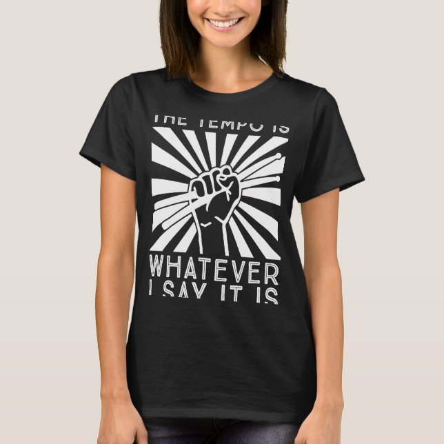 Temat är vad jag säger t shirt (Framsida)