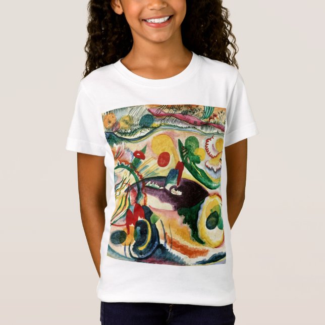 Temat för den senaste domen - Wassily Kandinsky T Shirt (Framsida)