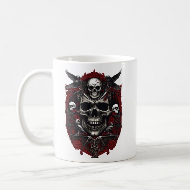 Temat för psykisk död i kaffemugg (Vänster)
