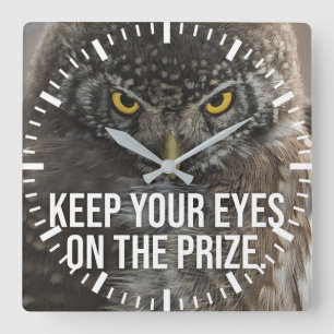 Tematisk motivation fyrkantig klocka