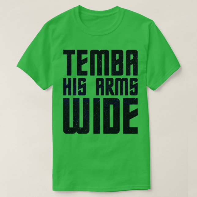 Temba his arms wide  t shirt (Design framsida)