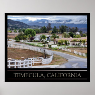 Temecula Kalifornien affisch