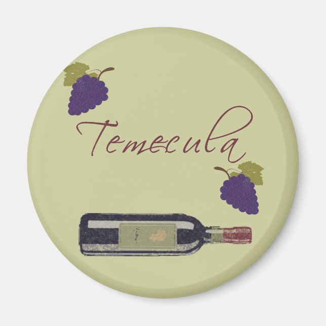 Temecula Kalifornien Magnet (Framsidan)