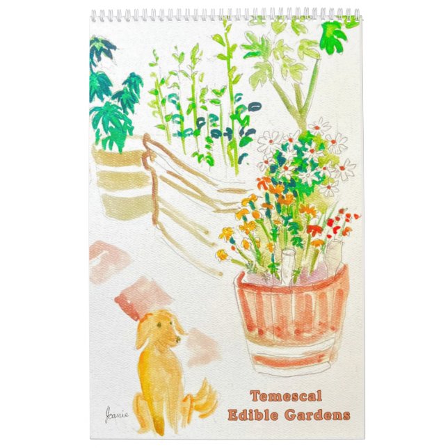 Temescal Edible Gardens Calendar Kalender (Omslag)