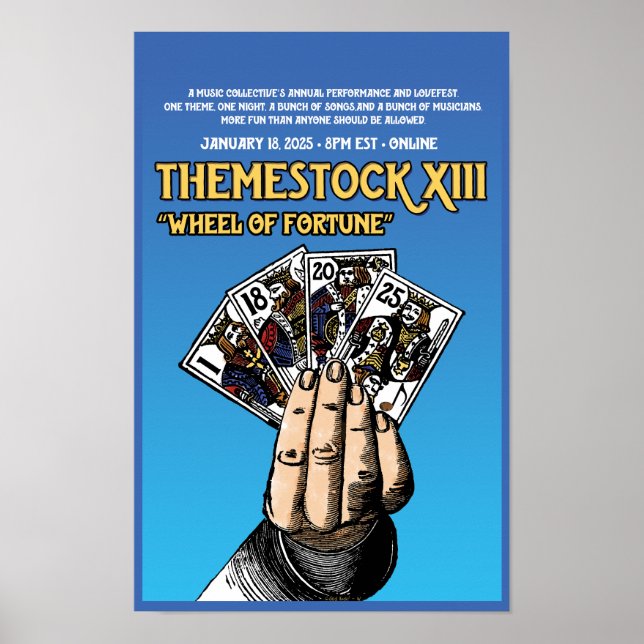 Temestock XIII-poster Poster (Framsidan)