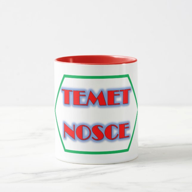 TEMET NOSCE MUGG (Center)