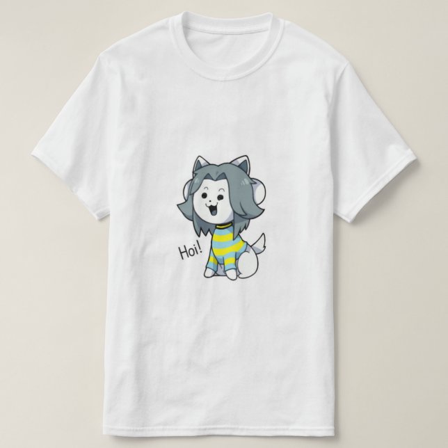 Temmie T-tröja T Shirt (Design framsida)