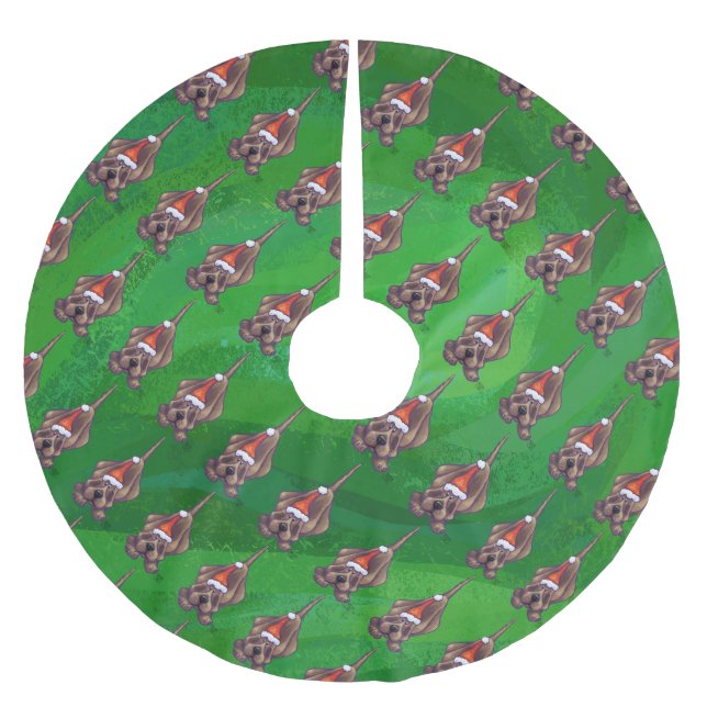 Temp Julgransmatta Borstad Polyester (Framsidan)