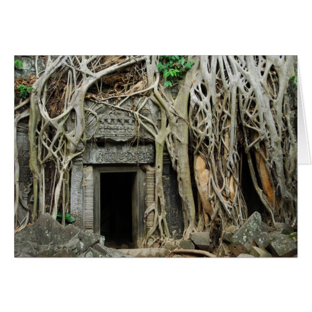 tempangkor hälsningskort (Framsidan Horizontal)