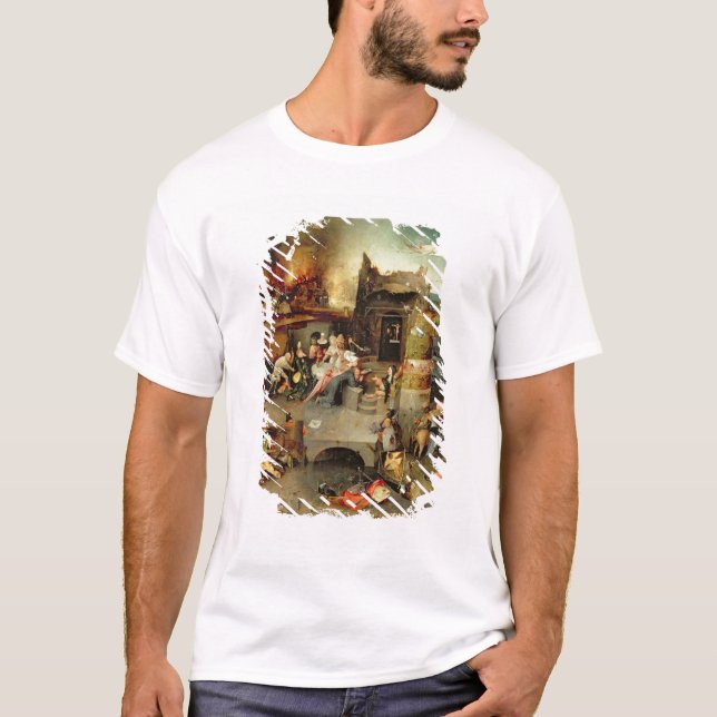 Tempation of St. Anthony T Shirt (Framsida)
