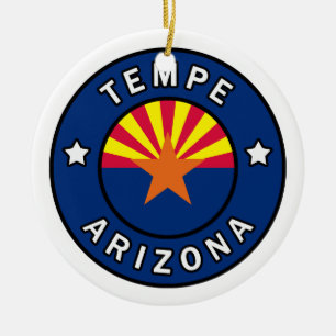 Tempe Arizona Julgransprydnad Keramik
