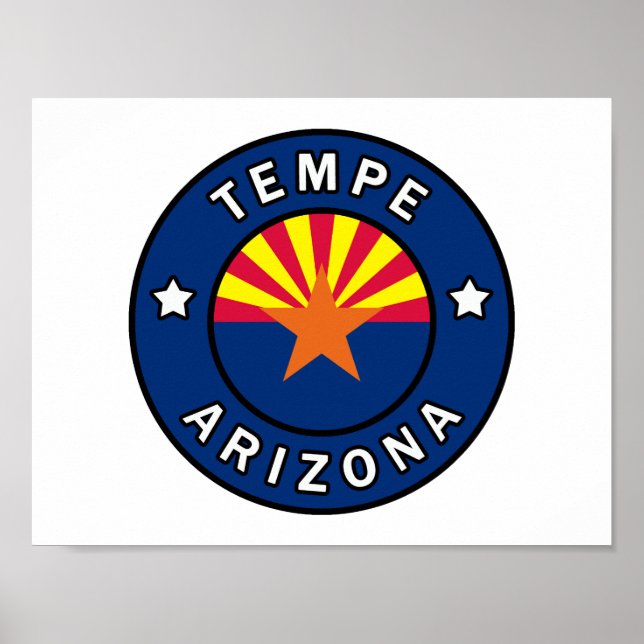 Tempe Arizona Poster (Framsidan)