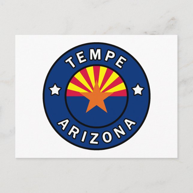 Tempe Arizona Vykort (Framsida)