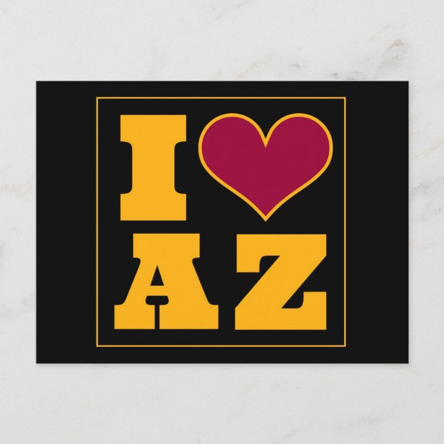 Tempe (AZ) - inbjudning till grind Vykort (Framsida)