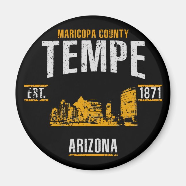 Tempe Magnet (Framsidan)