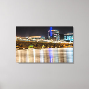 Tempe Town Sjö Arizona Canvastryck