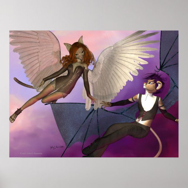 Temped-utskrift Poster (Framsidan)