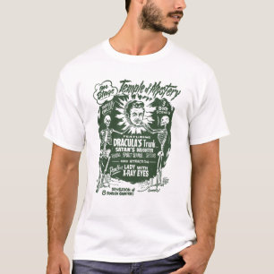Tempel av affischen för gåtaspökeShow Tee Shirt