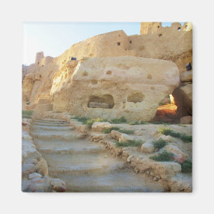 Tempel av amonen i det Siwa - Siwa orakel Magnet
