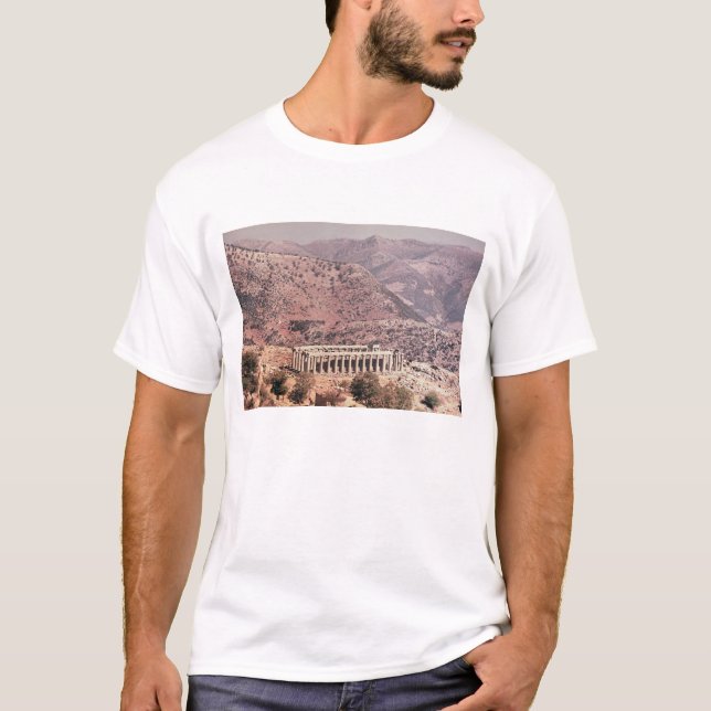 Tempel av Apollo Epikourios, c.450-20 BC Tee Shirt (Framsida)