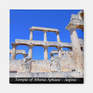 Tempel av Athena Aphaea - Aegina Magnet