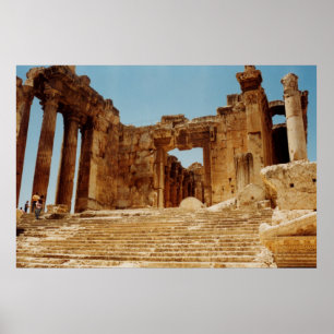Tempel av bacchusen poster