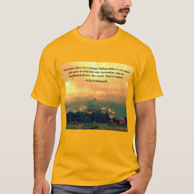 Tempel av den Vedic Planetariumskjortan T Shirt (Framsida)