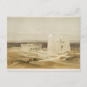 Tempel av Edfu, forntida Apollinopolis, Vykort