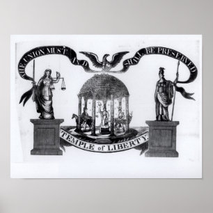 Tempel av frihet, 1834 poster