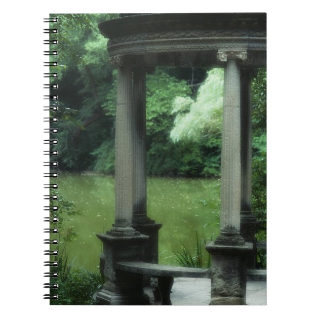 Tempel av kärlek på de gammala Westbury Anteckningsbok (Framsidan)