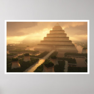 Tempel av löv poster