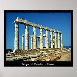 TEMPEL AV POSIEDON POSTER