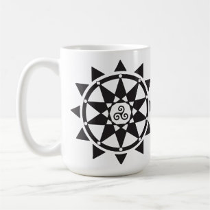 Tempel av Witchcraftlogotypmuggen Kaffemugg
