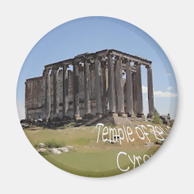 tempel av zeus cyrene-kopia.jpg magnet (Framsidan)