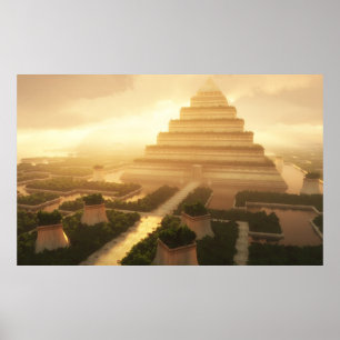 Tempel för Löv (anpassad) Poster