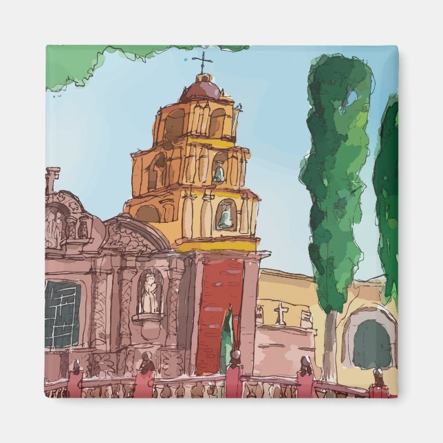 Tempel för Oratorio de San Felipe Neri Magnet (Framsidan)