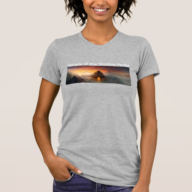 Tempel för skuggspetsarna t shirt (Framsida)